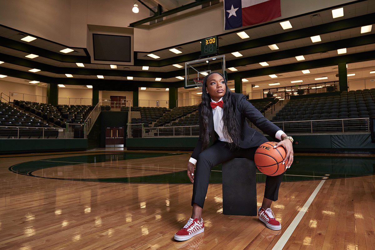 Prosper Senior Jordyn Oliver Baylor Basketball commit Dallas Photographer