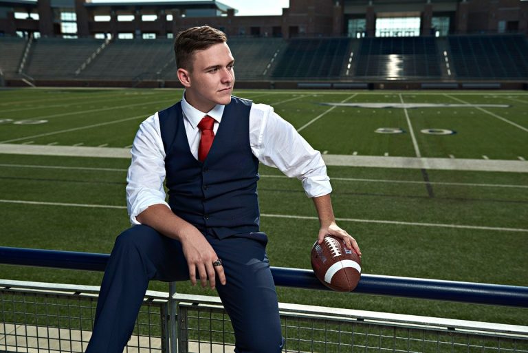 allen eagles football senior photographer at eagles stadium allen texas