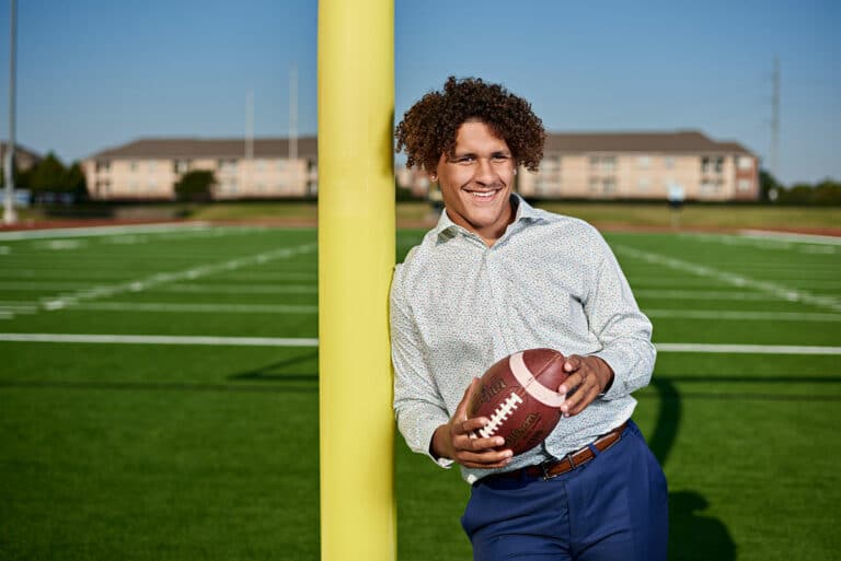 Senior Pictures In Spring Dallas Football Wylie