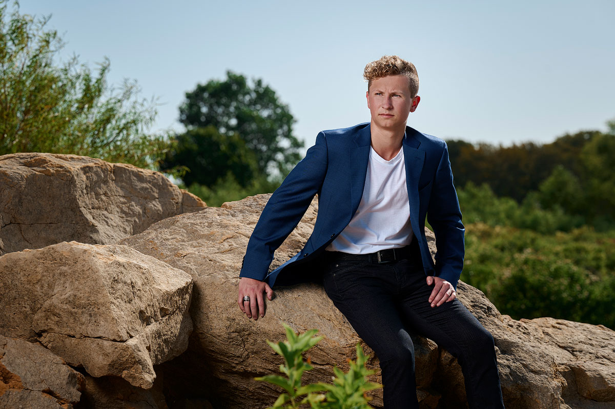 senior portraits for mckinney north guys at lake murrell park