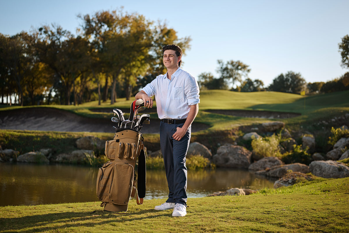 Nolan Catholic Golf Senior Pictures 003