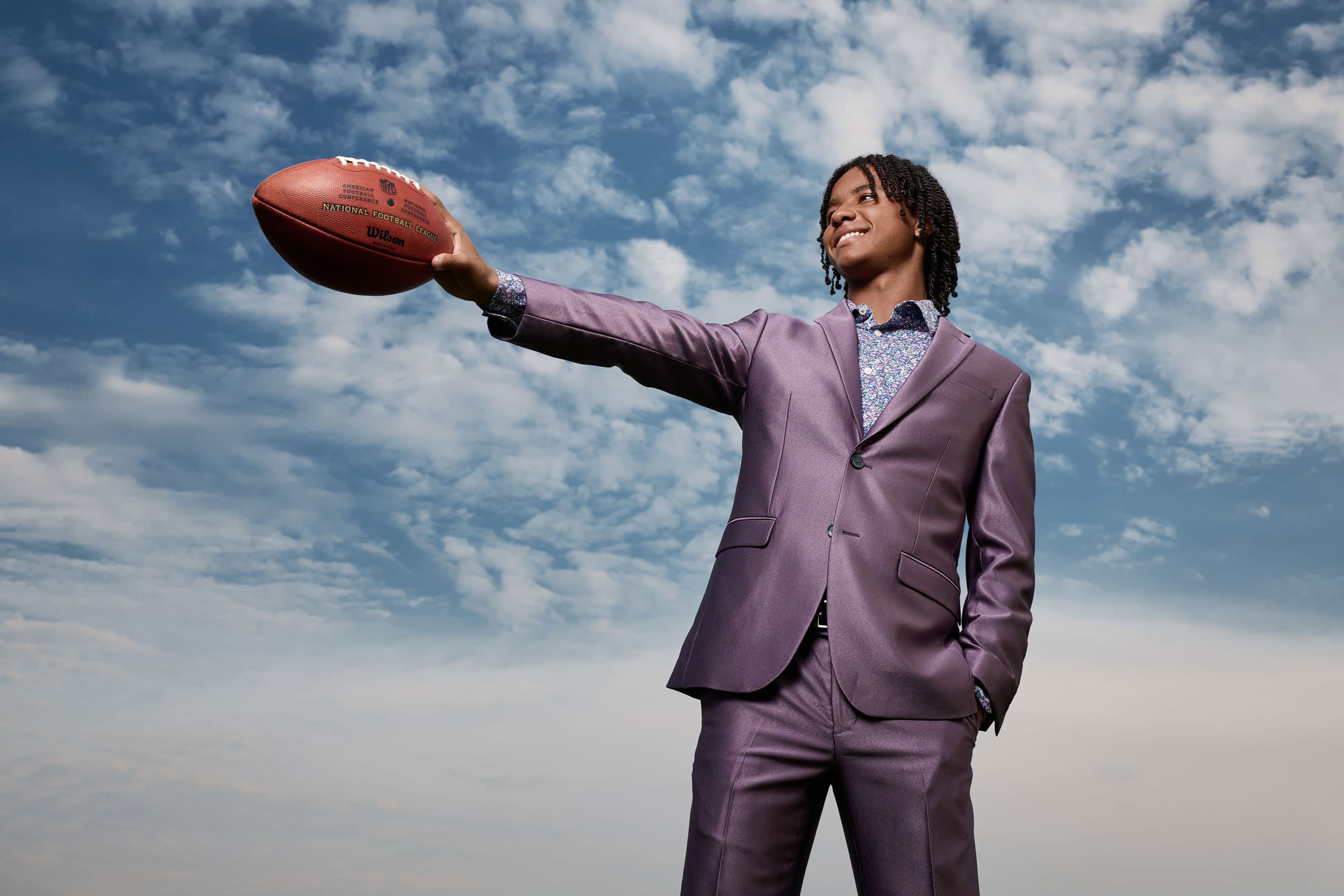 Greenhill school senior portraits for boys in dallas texas football photos