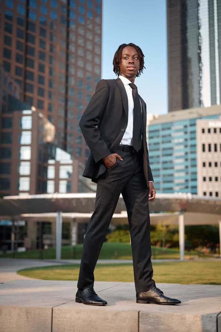 Greenhill Senior Portraits Pacific Plaza Dallas